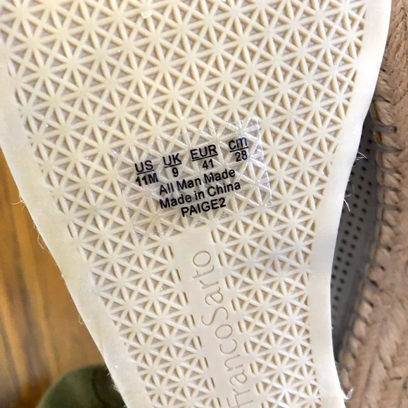 NEW Franco Sarto Paige 2 Espadrille Platform Wedges in Cashmere | 11 - Picture 9 of 9